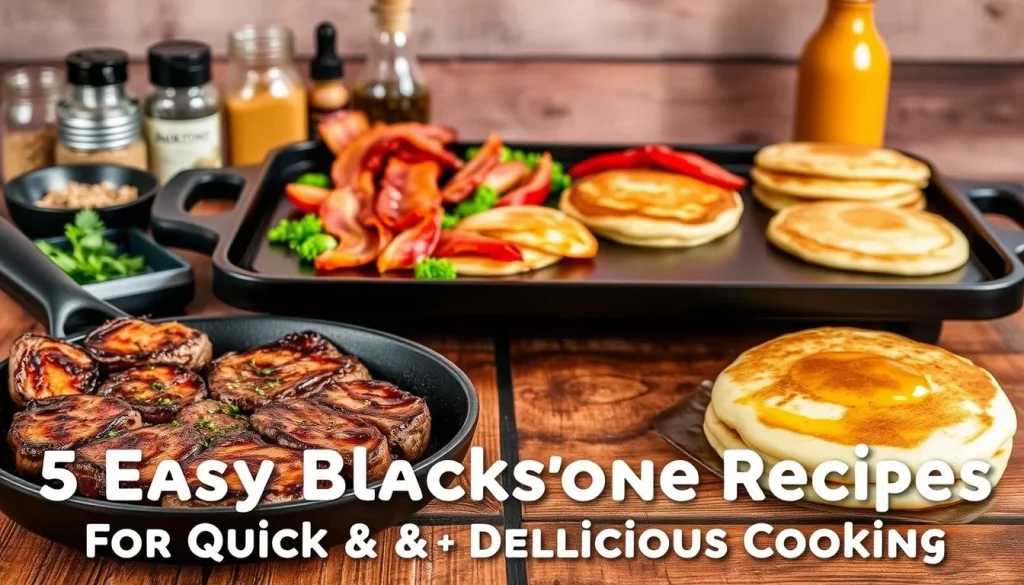 easy blackstone recipes