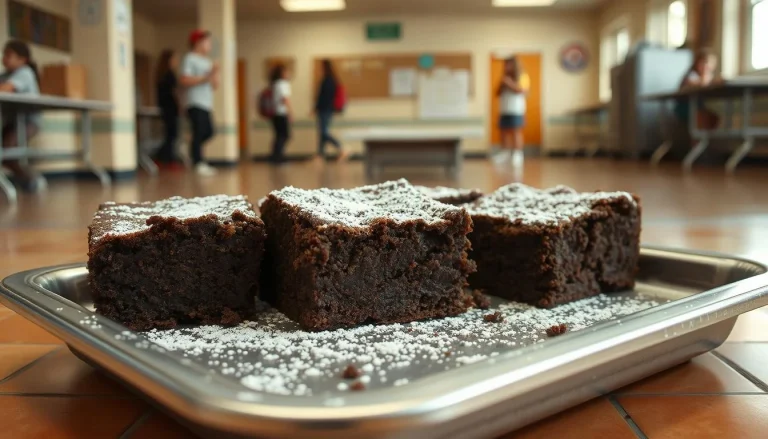 lunch lady brownies