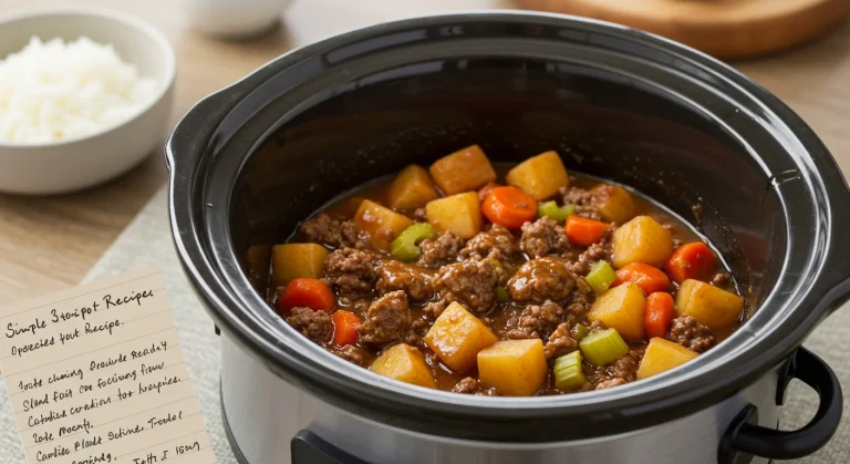 ground beef crock pot recipes